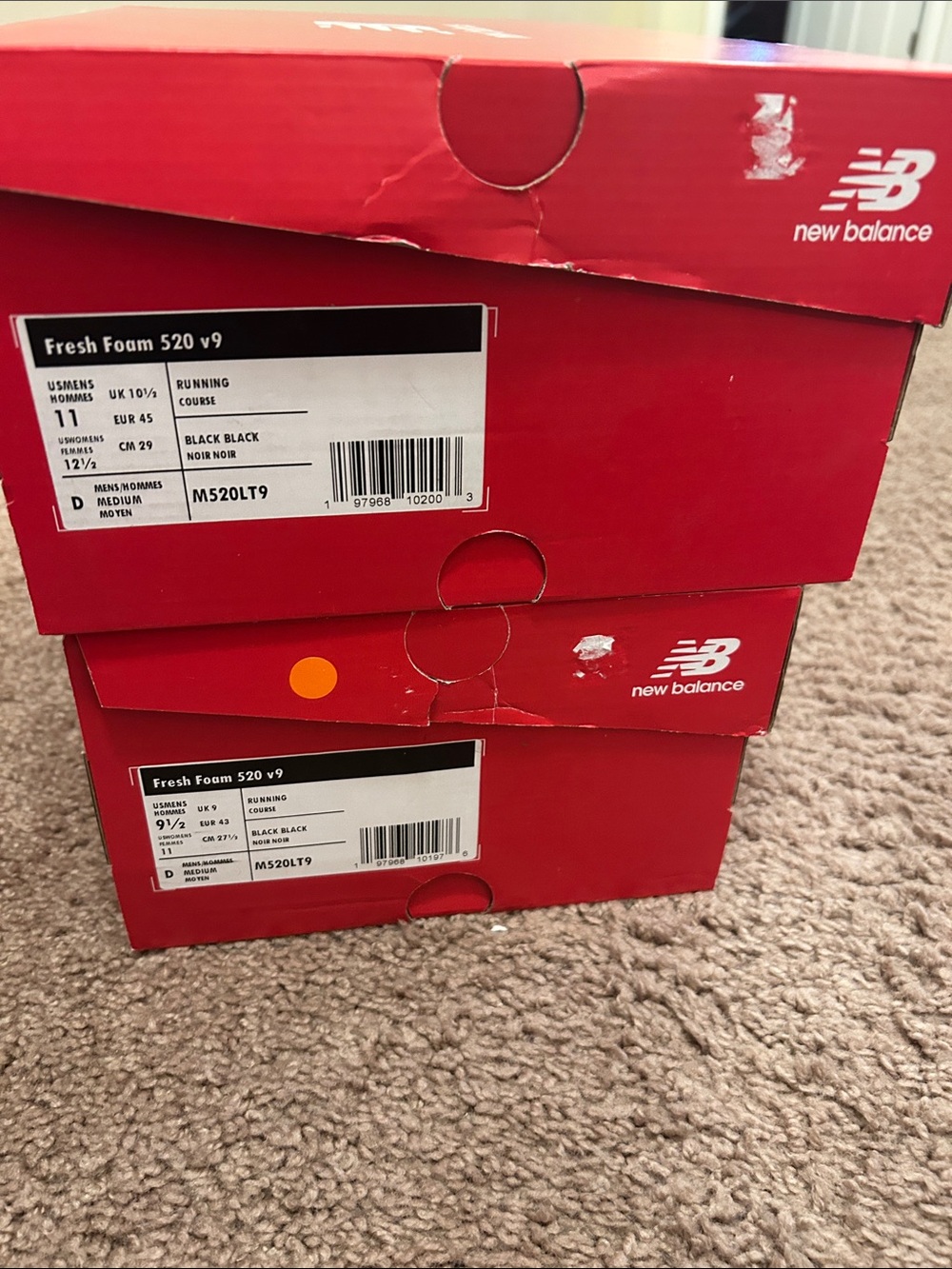 New Balance Men's Black Athletic Running Shoes - Picture 5 of 5